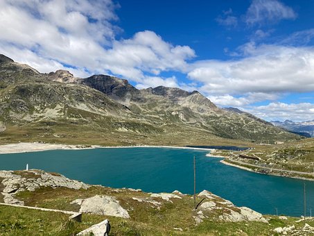 Bernina, Grisons, Schweiz, Landskab