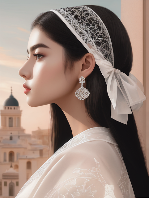 Free Simple Side Portrait Headband illustration and picture