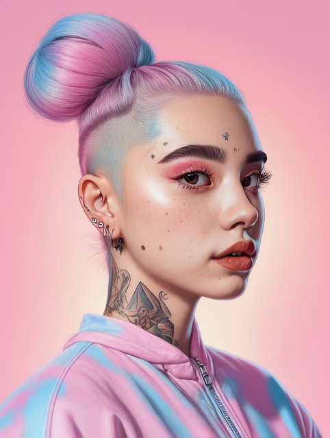 Free Ai Generated Woman illustration and picture