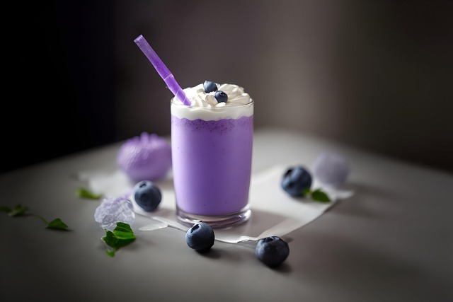 Free ai generated milkshake beverage illustration
