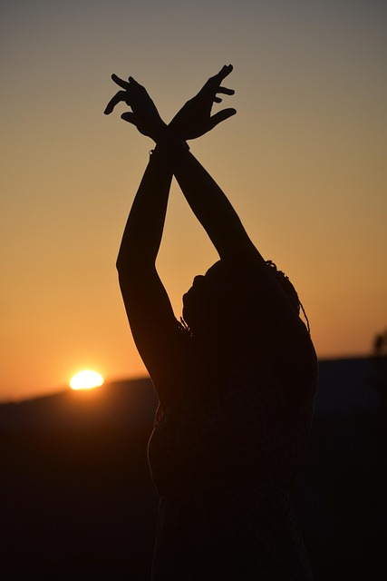 Free Dance Sunset photo and picture