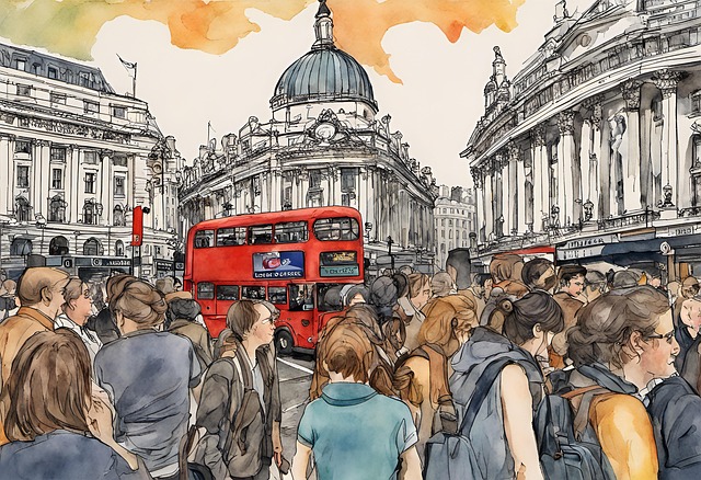 Free london building historic centre illustration