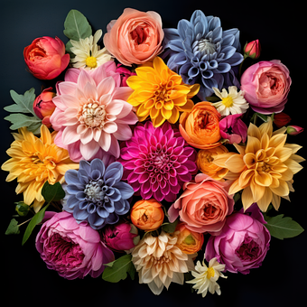Free Ai Generated Flowers illustration and picture