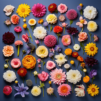 Free Ai Generated Flowers illustration and picture
