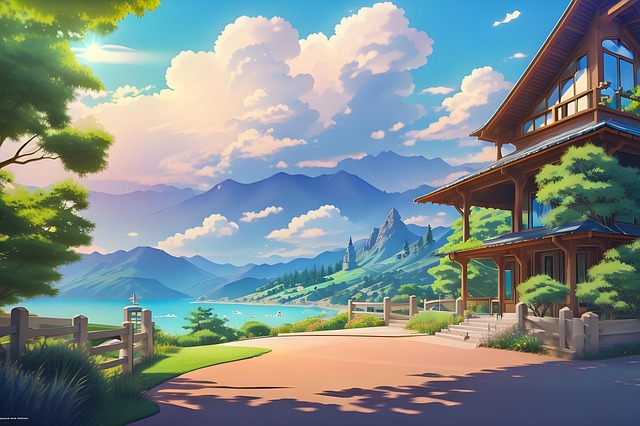 Naturaleza, Montañas, Agua, Cielo