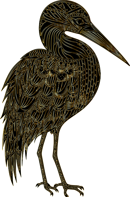 Storch, Vogel, Tier, Natur, Zendoodle