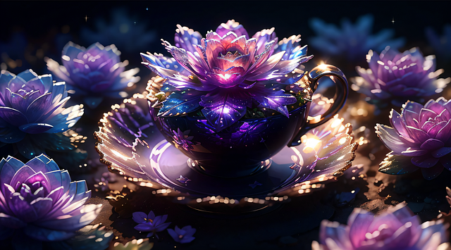 Free Ai Generated Crystal illustration and picture