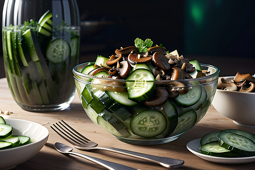 Free Cucumber Salad Cucumber illustration and picture