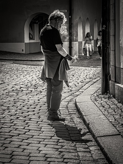 Straat Fotografie, Mens