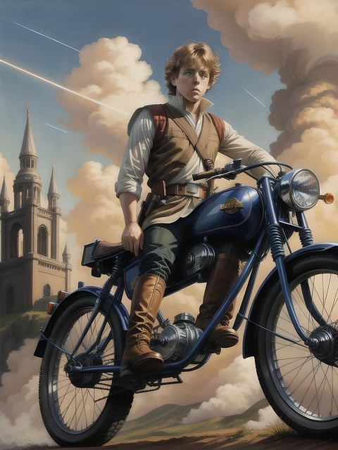 Free Motorcycle Biker illustration and picture