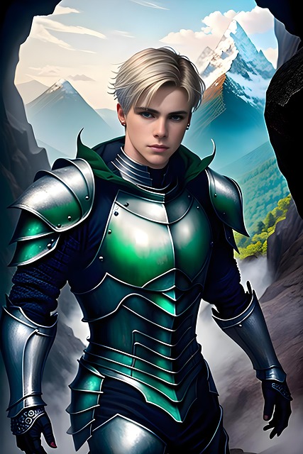 Free knight medieval warrior illustration
