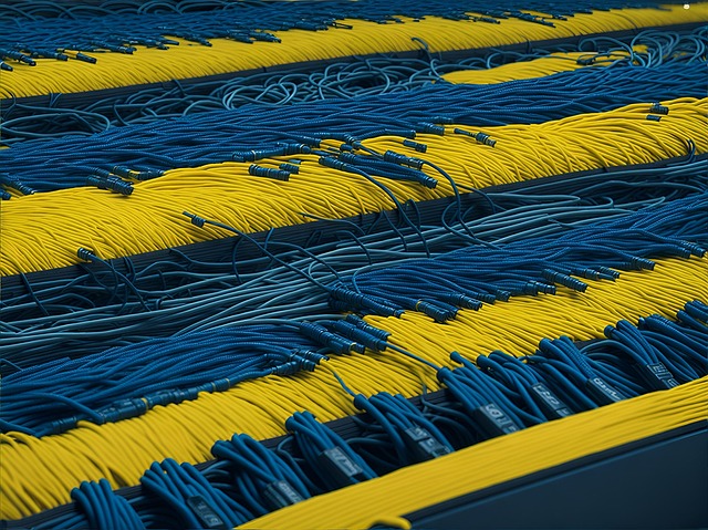 Free ai generated network cable illustration