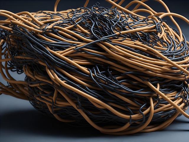 Free network cable wire illustration
