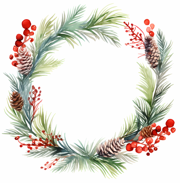 Free ai generated frame border illustration