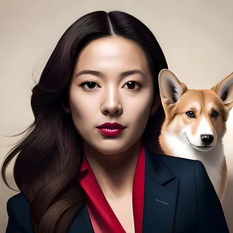 Free Dog Japan illustration and picture