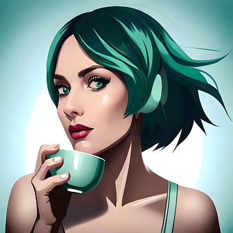 Free Tea Art illustration and picture