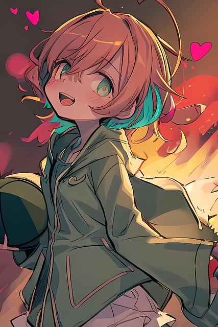 Free ai generated woman anime illustration