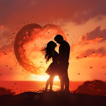 Free Love Pair illustration and picture