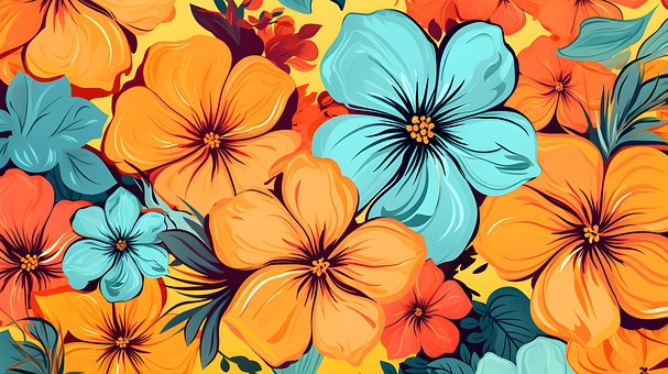 Ai Generiert, Blumen, Sommer