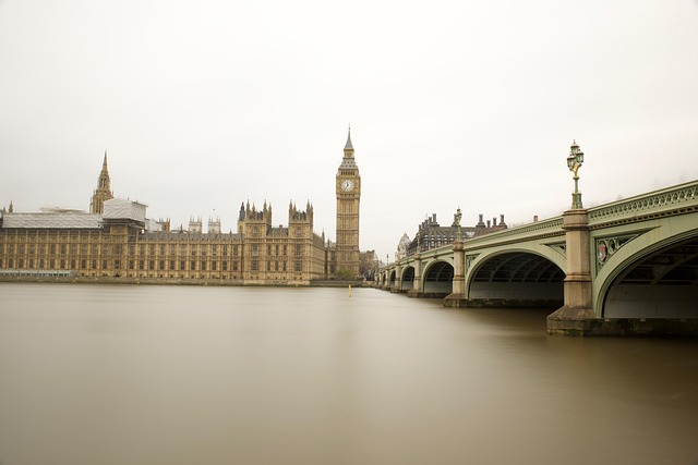 Londýn, Parlament, Westminster, Temže