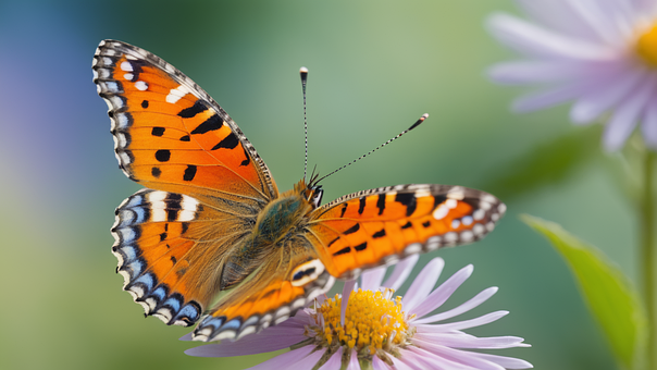 Ai Gerado, Borboleta, Inseto, Flor