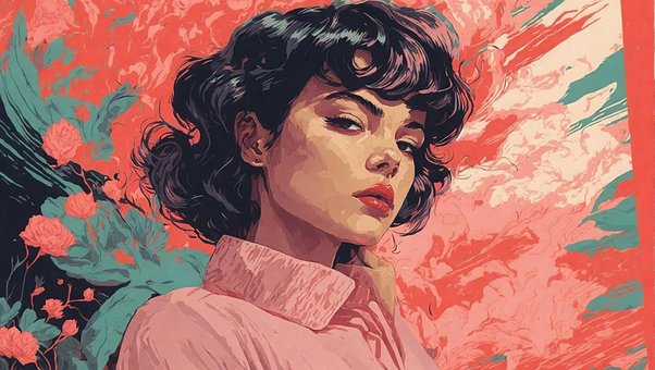 Free Ai Generated Woman illustration and picture