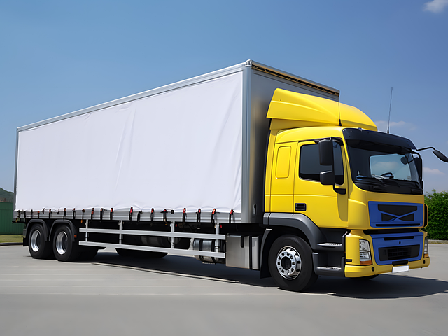 Free ai generated truck delivery illustration
