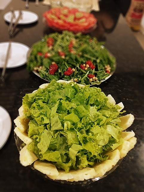 Mad, Salat, Restaurant, Frokost