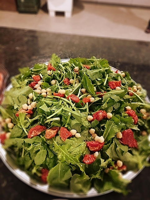 Mad, Salat, Restaurant, Frokost