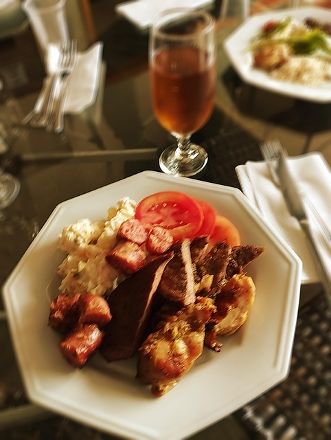 Mad, Salat, Restaurant, Frokost