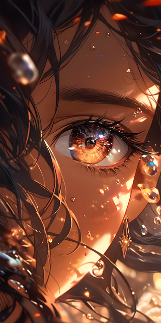 Free ai generated woman portrait illustration