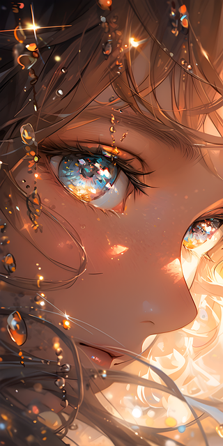 Free ai generated woman portrait illustration