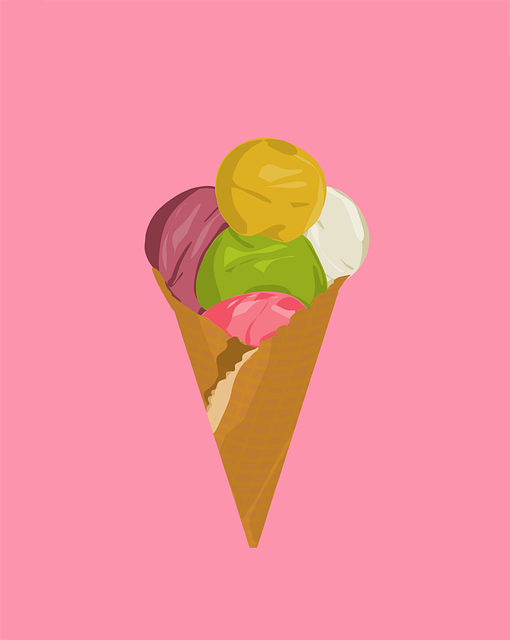 Free Ice Cream Dessert vector and picture