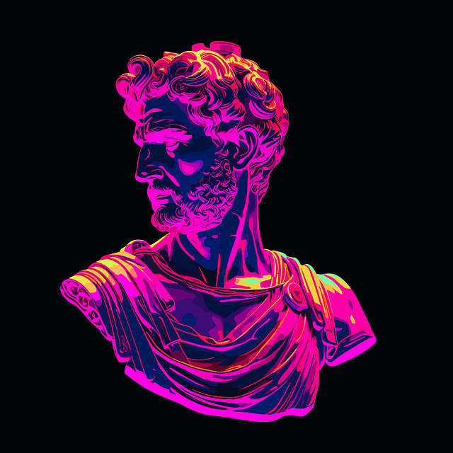Free ai generated greek statue vector