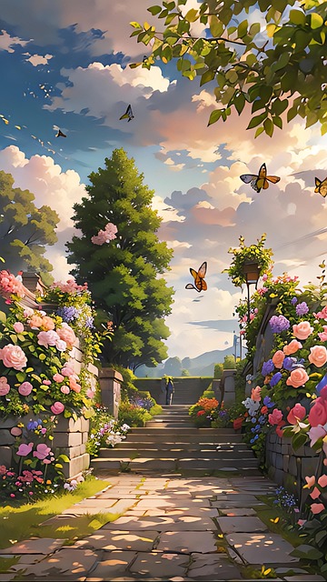 Free ai generated roses flowers illustration