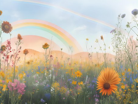 Free Ai Generated Flowers illustration and picture