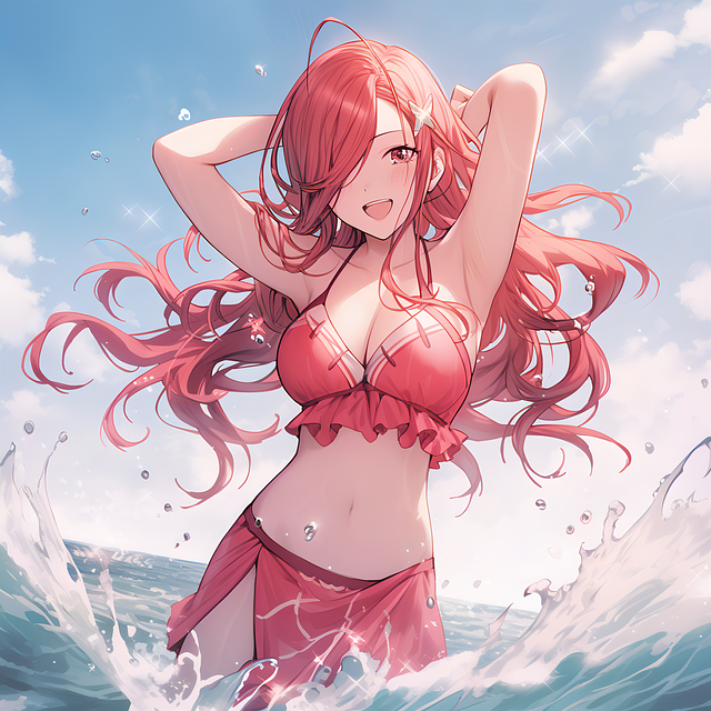 Ai Generado, Naturaleza, Mujer, Sirena