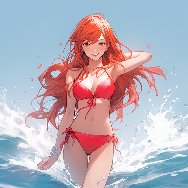 Ai Generado, Mujer, Naturaleza, Sirena