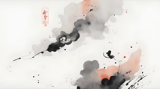 Free Ink Painting illustration and picture