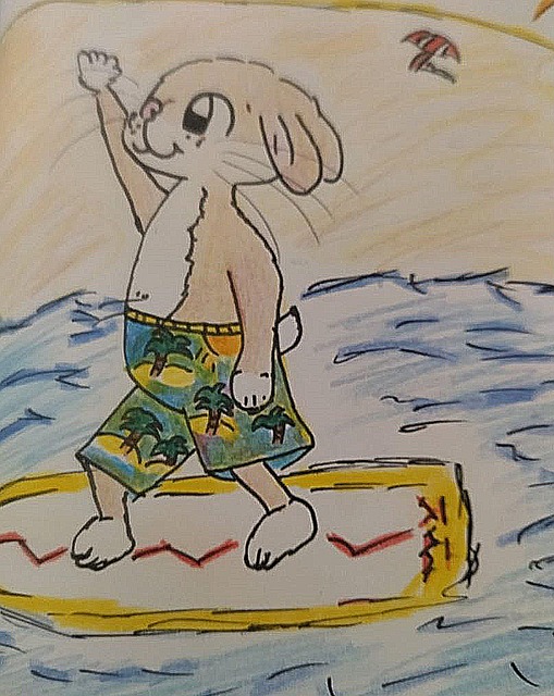 Surfing Rabit Rabbit Sufing Holiday - Free photo on Pixabay - Pixabay