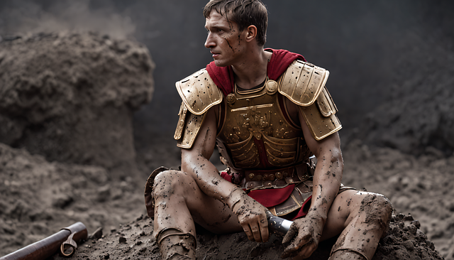 Free legionnaire soldier romans illustration