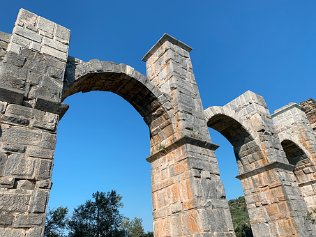 Romano, Velho, Aqueduto, Ponte, Grécia