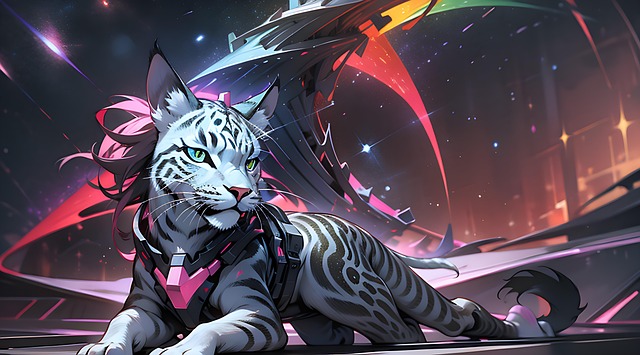 Free Ai Generated Feline illustration and picture