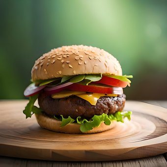 Free Burger King Burger illustration and picture