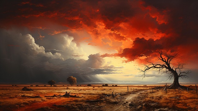 Free ai generated nature valley illustration