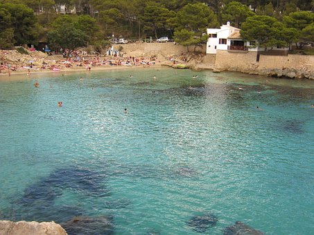 Strand, Hav, Mennesker, Sommer, Ferie