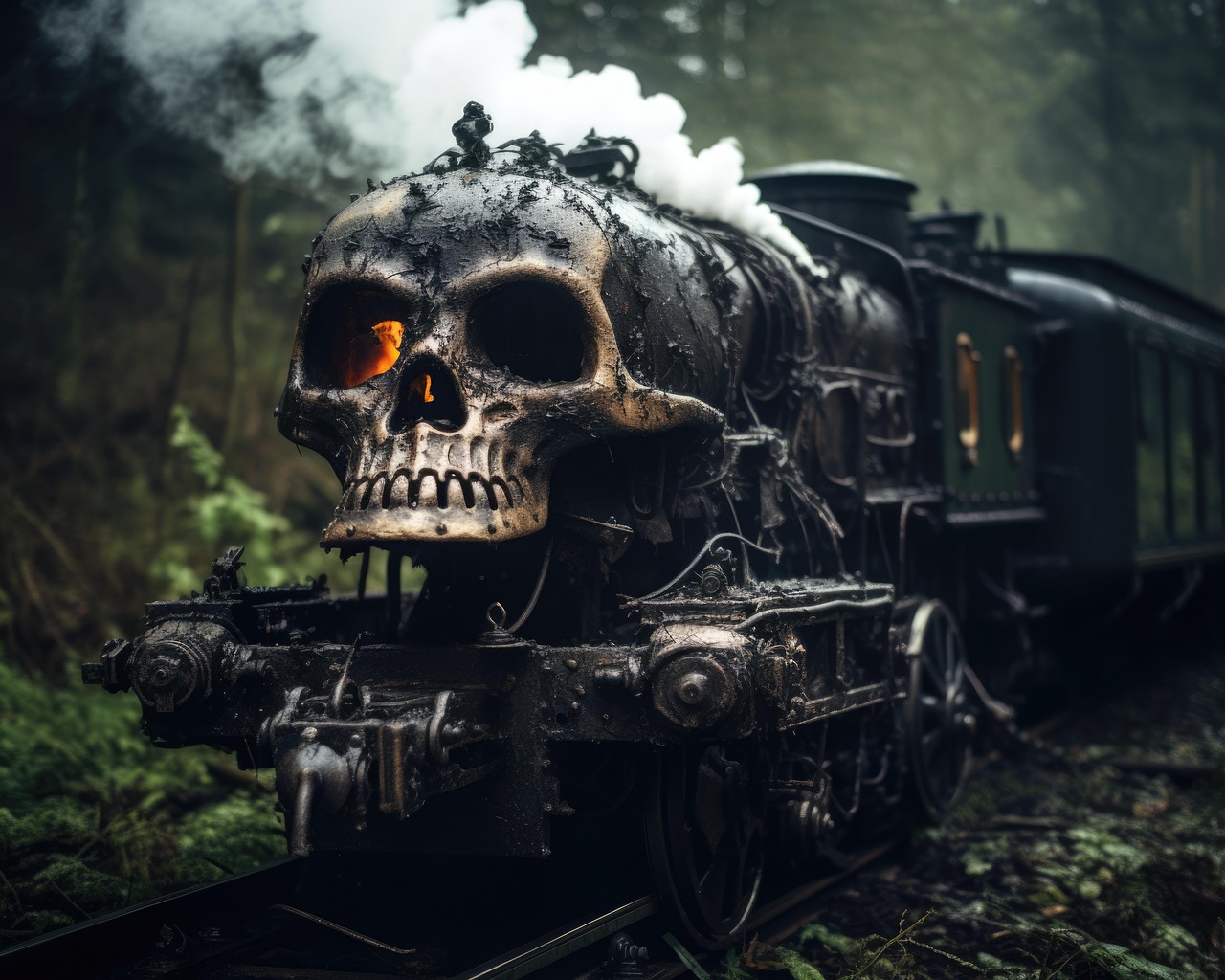 Evil Looking Train