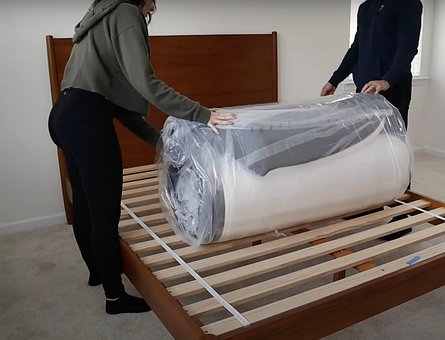Free Wood Bed photo and picture