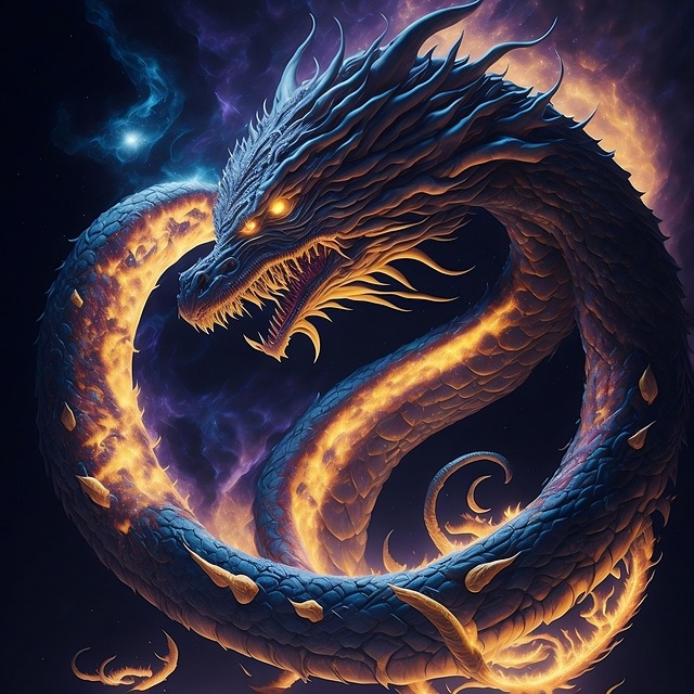 Free Ai Generated Dragon illustration and picture