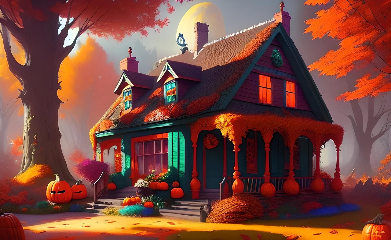 Download House, Fall, Trees. Royalty-Free Stock Illustration Image ...